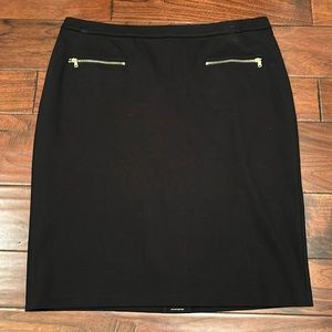 Talbots black skirt NWT 14
